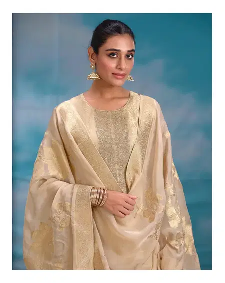 Summer Pearls By Ibiza Orgenza Jaquard Designer Salwar Suits Exporters In India